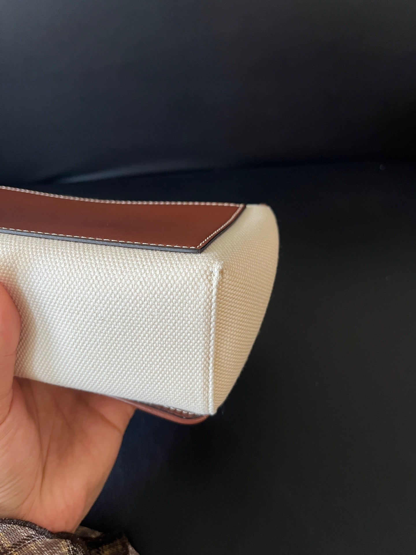 Burberry Canvas Messenger Bag