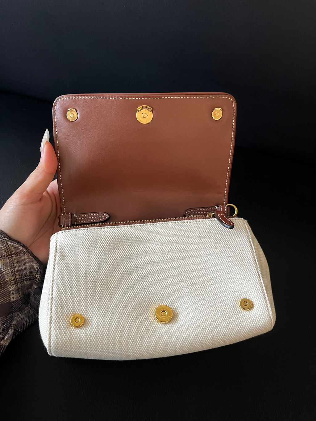 Burberry Canvas Messenger Bag