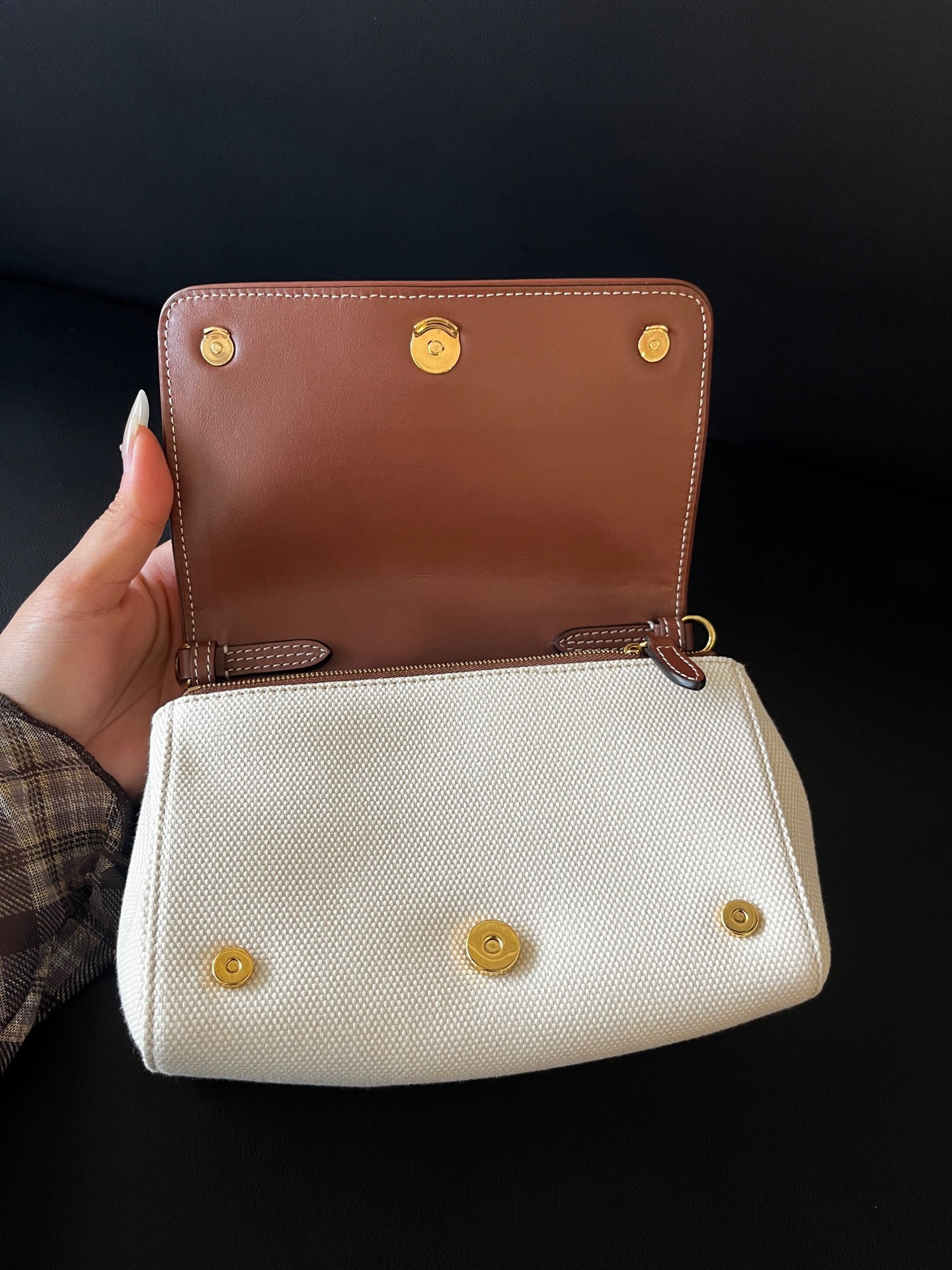 Burberry Canvas Messenger Bag