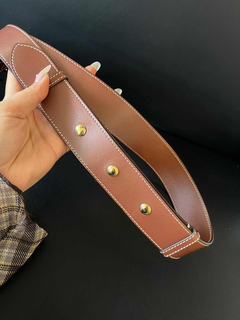 Burberry Canvas Messenger Bag