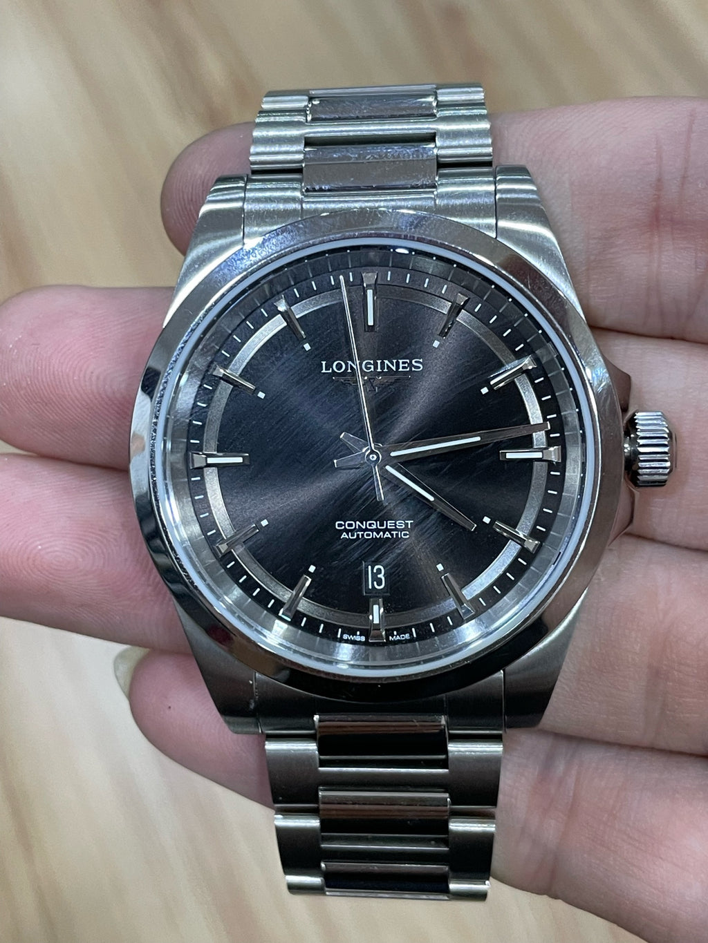 Longines Conquest Series Mechanical watch 41.00mm L3.830.4.52.6