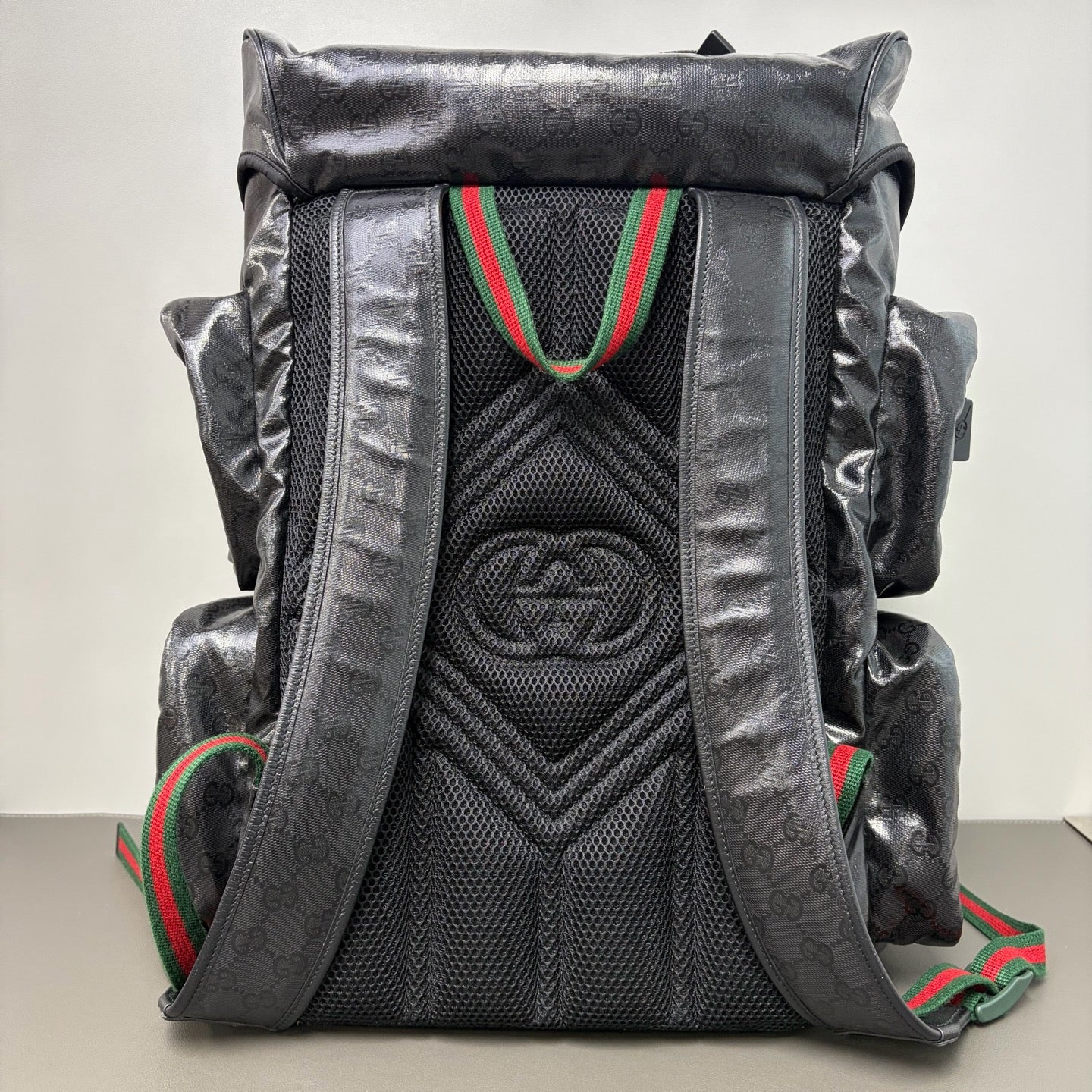 Gucci Canvas Beige Backpack