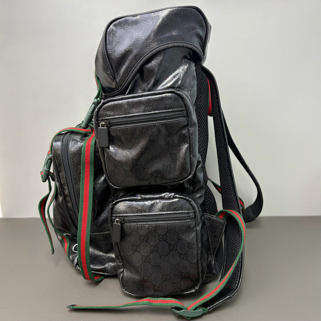 Gucci Canvas Beige Backpack