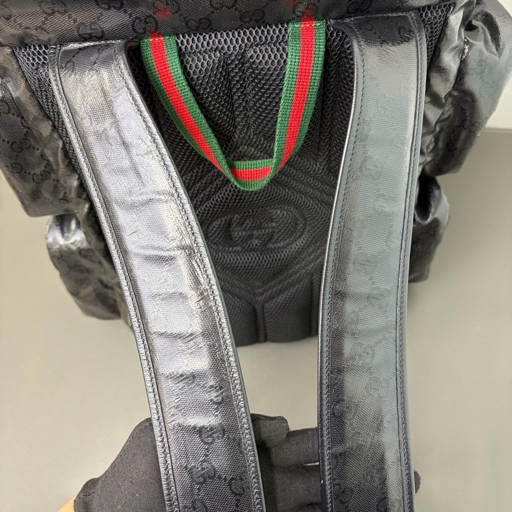 Gucci Canvas Beige Backpack