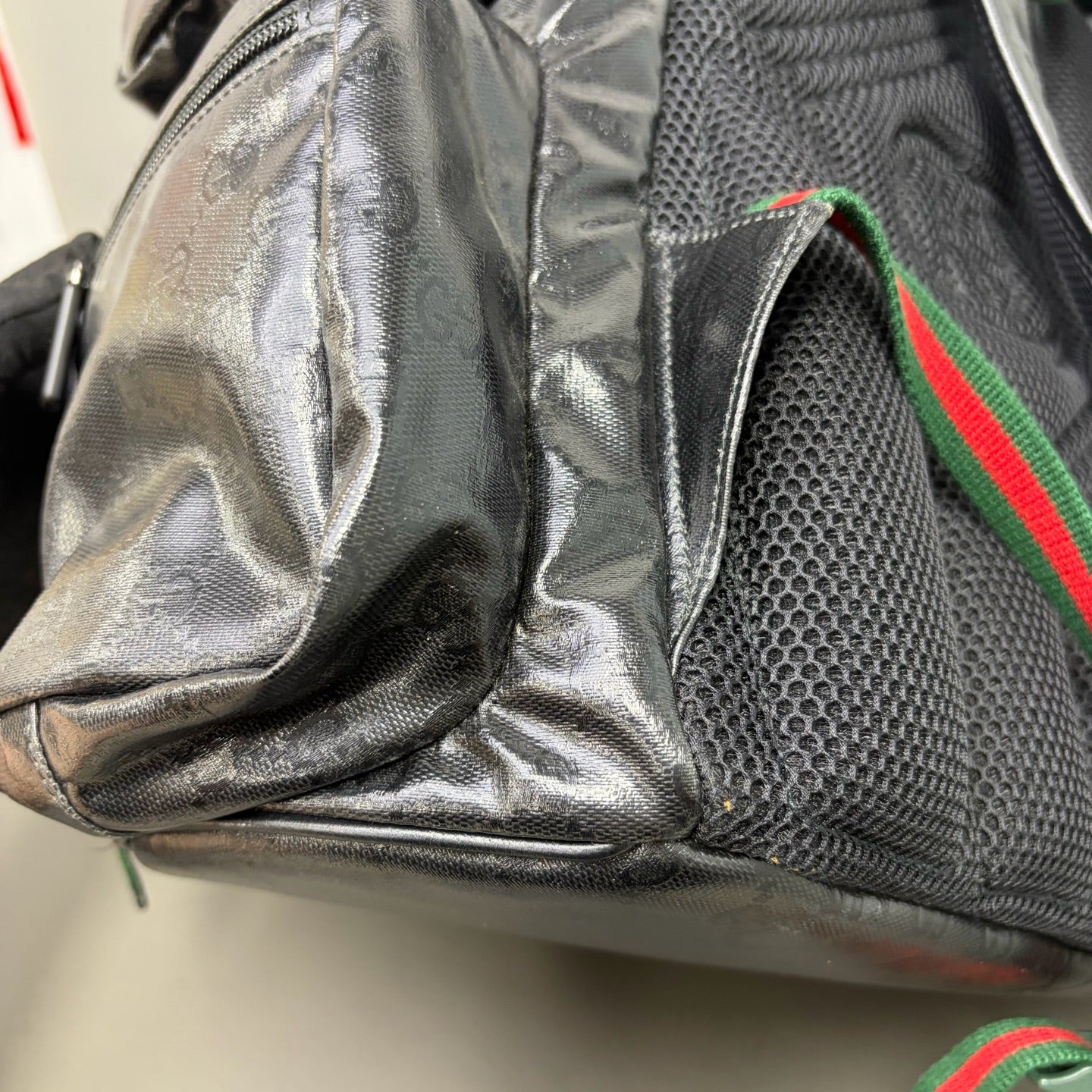Gucci Canvas Beige Backpack
