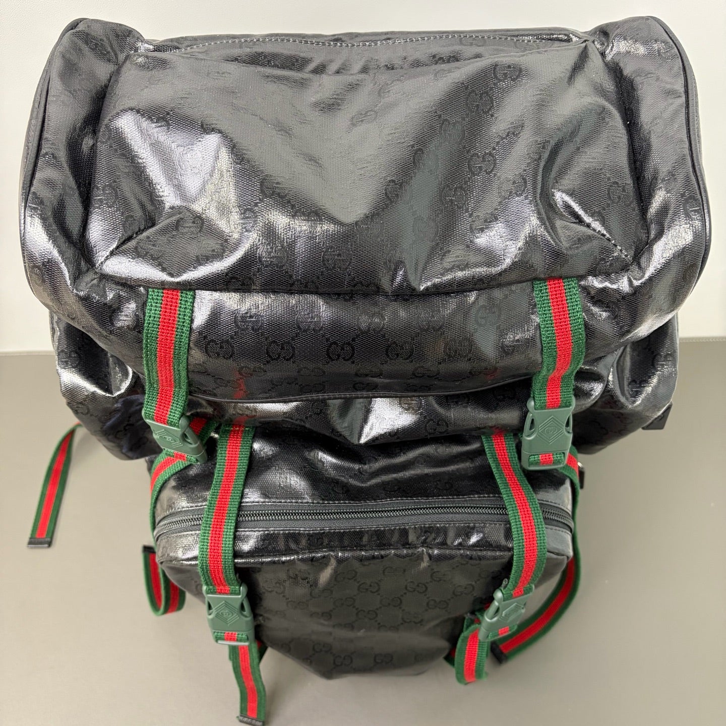 Gucci Canvas Beige Backpack