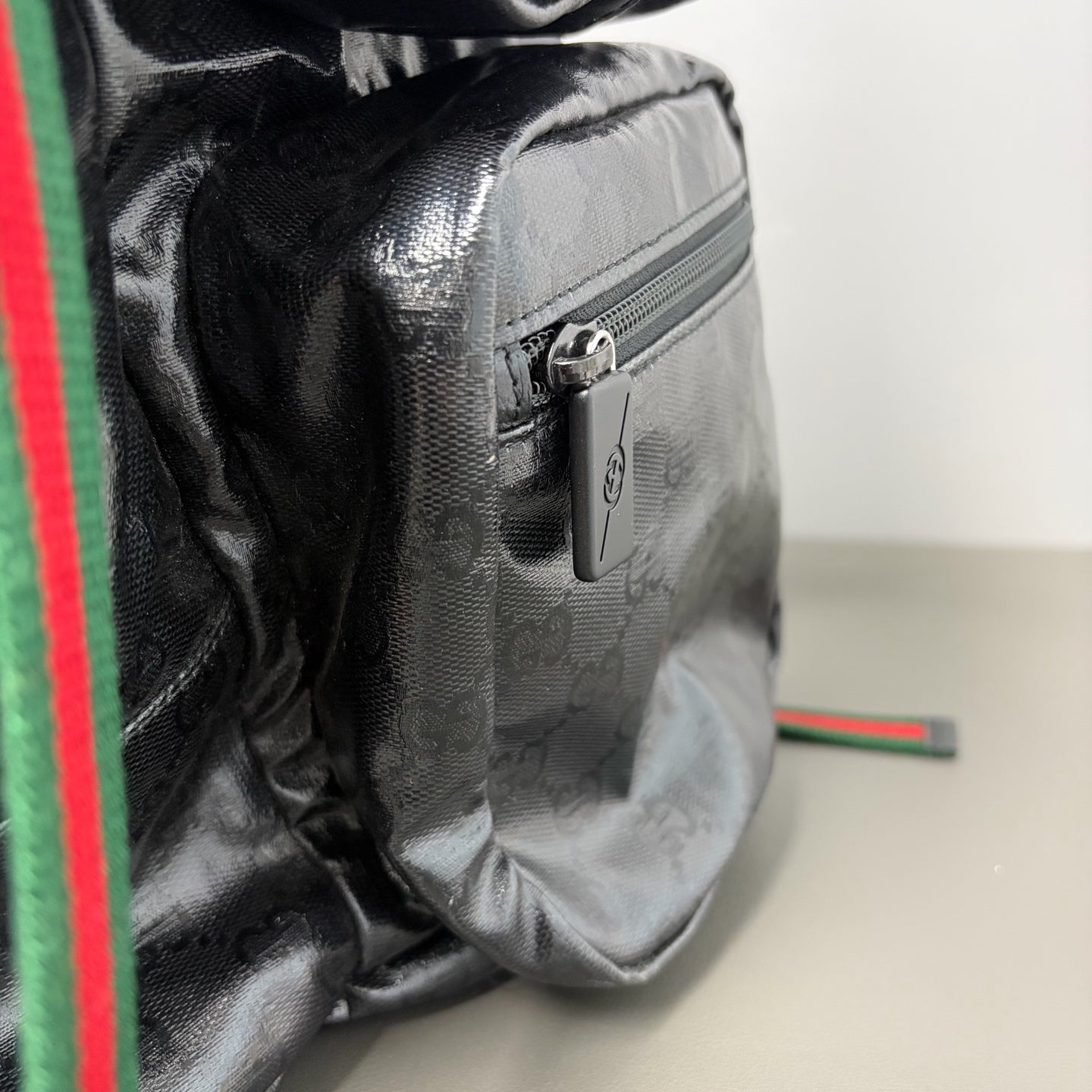 Gucci Canvas Beige Backpack