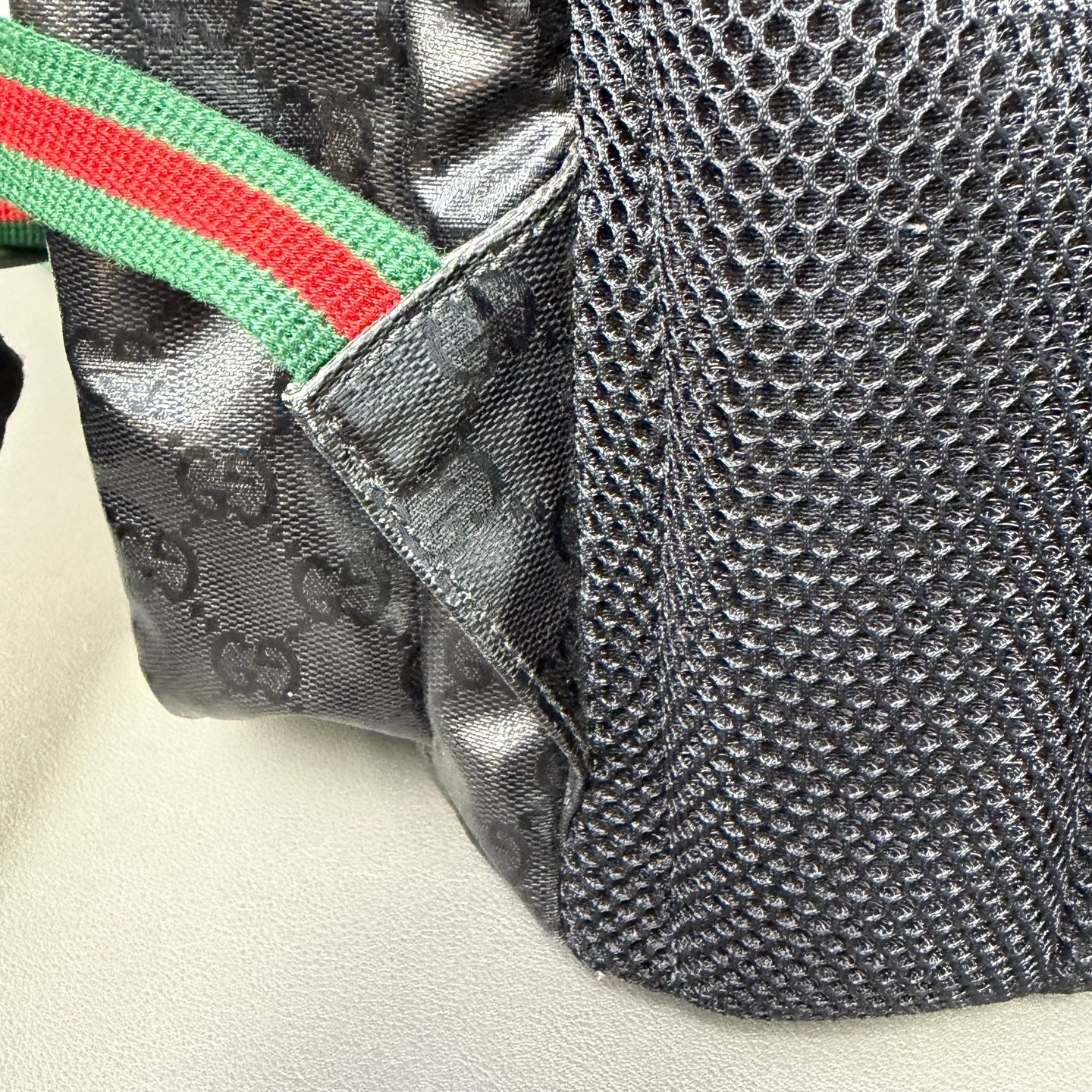 Gucci Canvas Beige Backpack