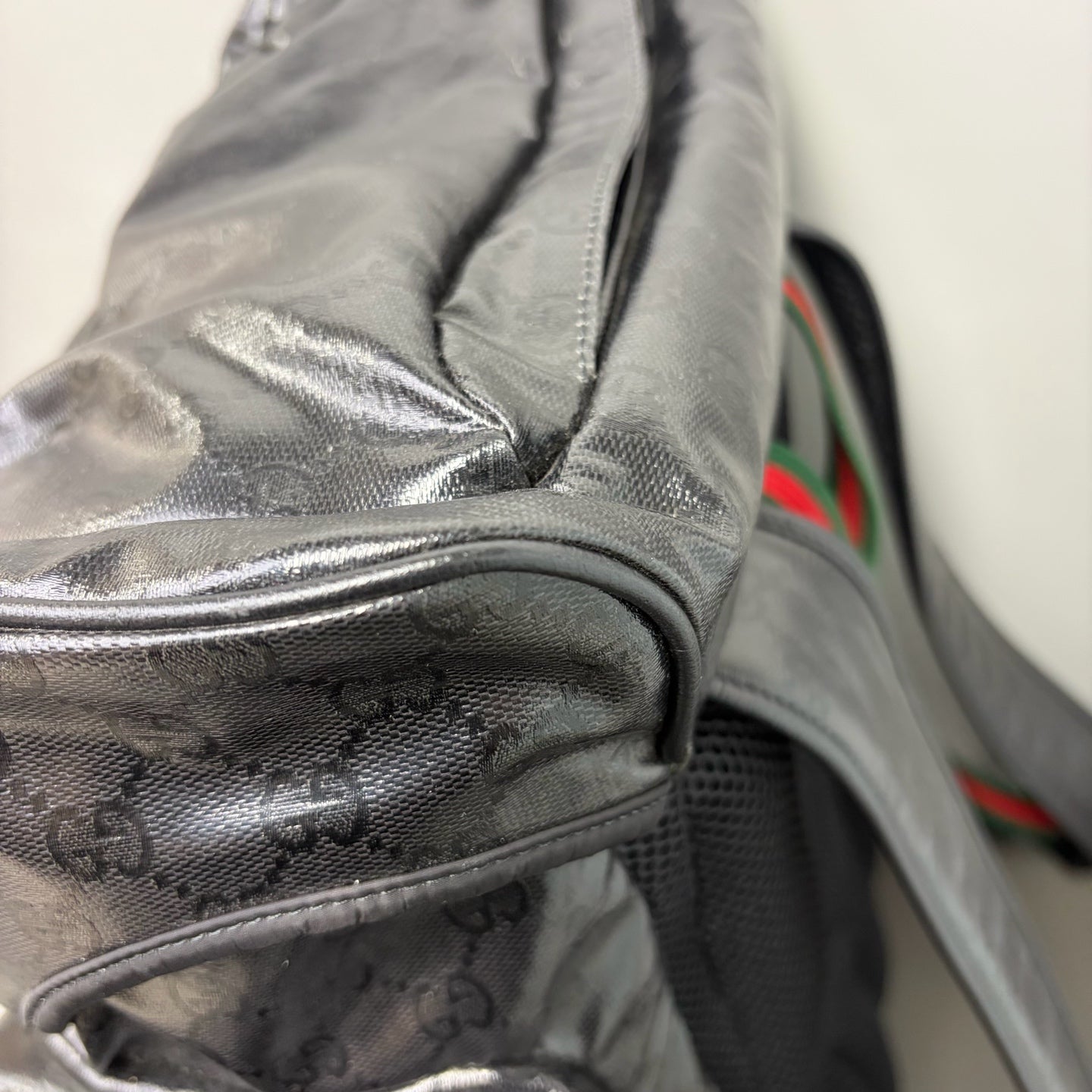 Gucci Canvas Beige Backpack