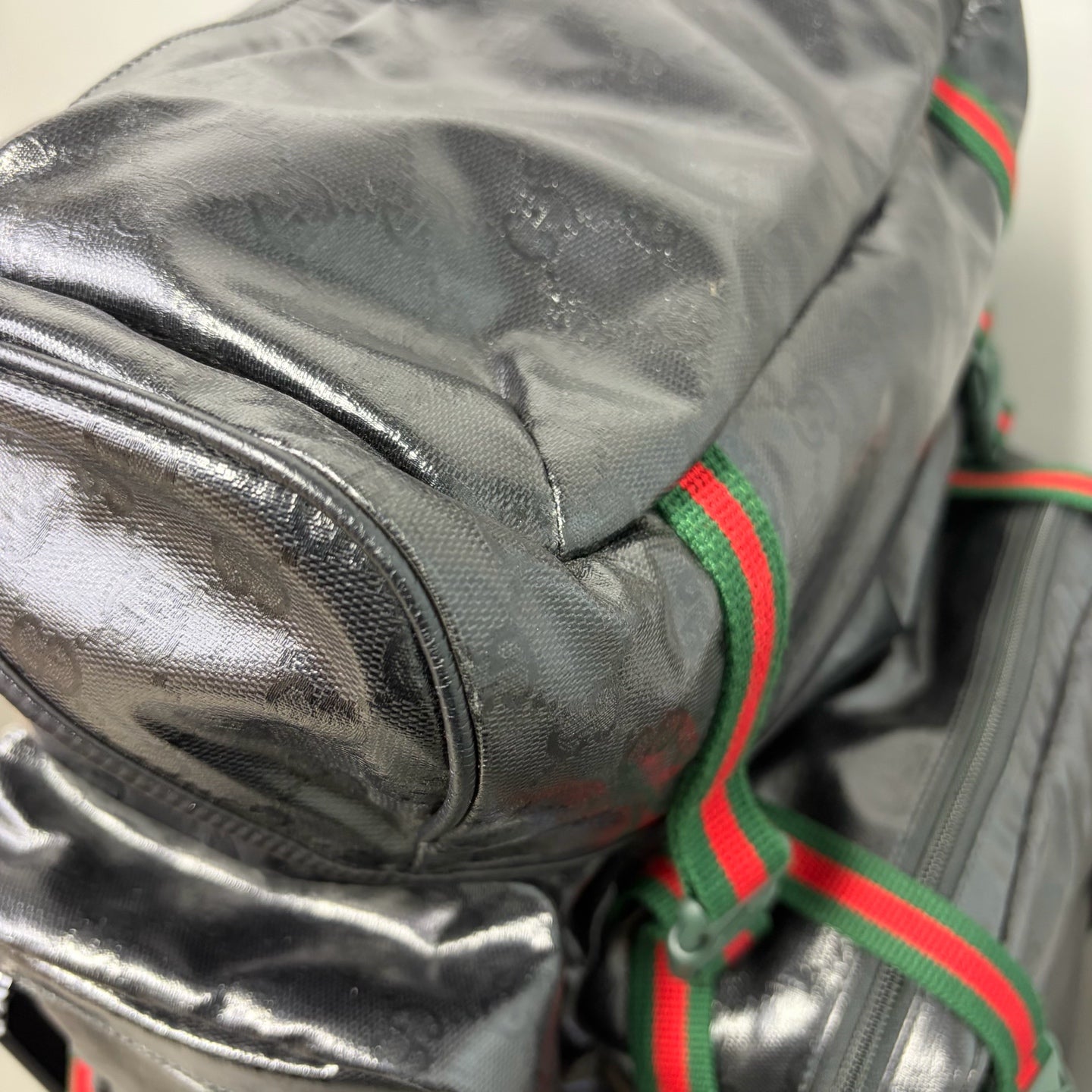 Gucci Canvas Beige Backpack