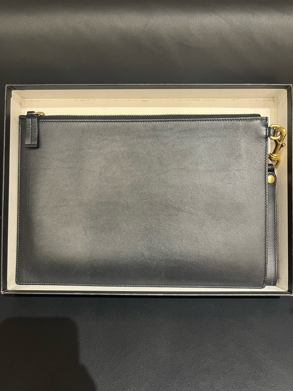 Versace Black Clutch