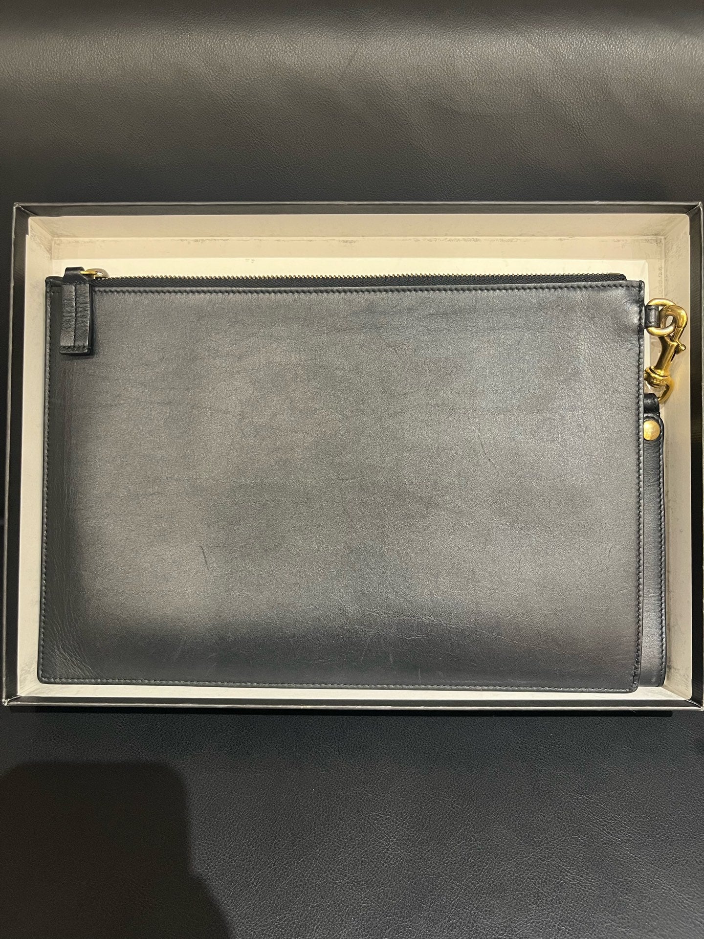 Versace Black Clutch