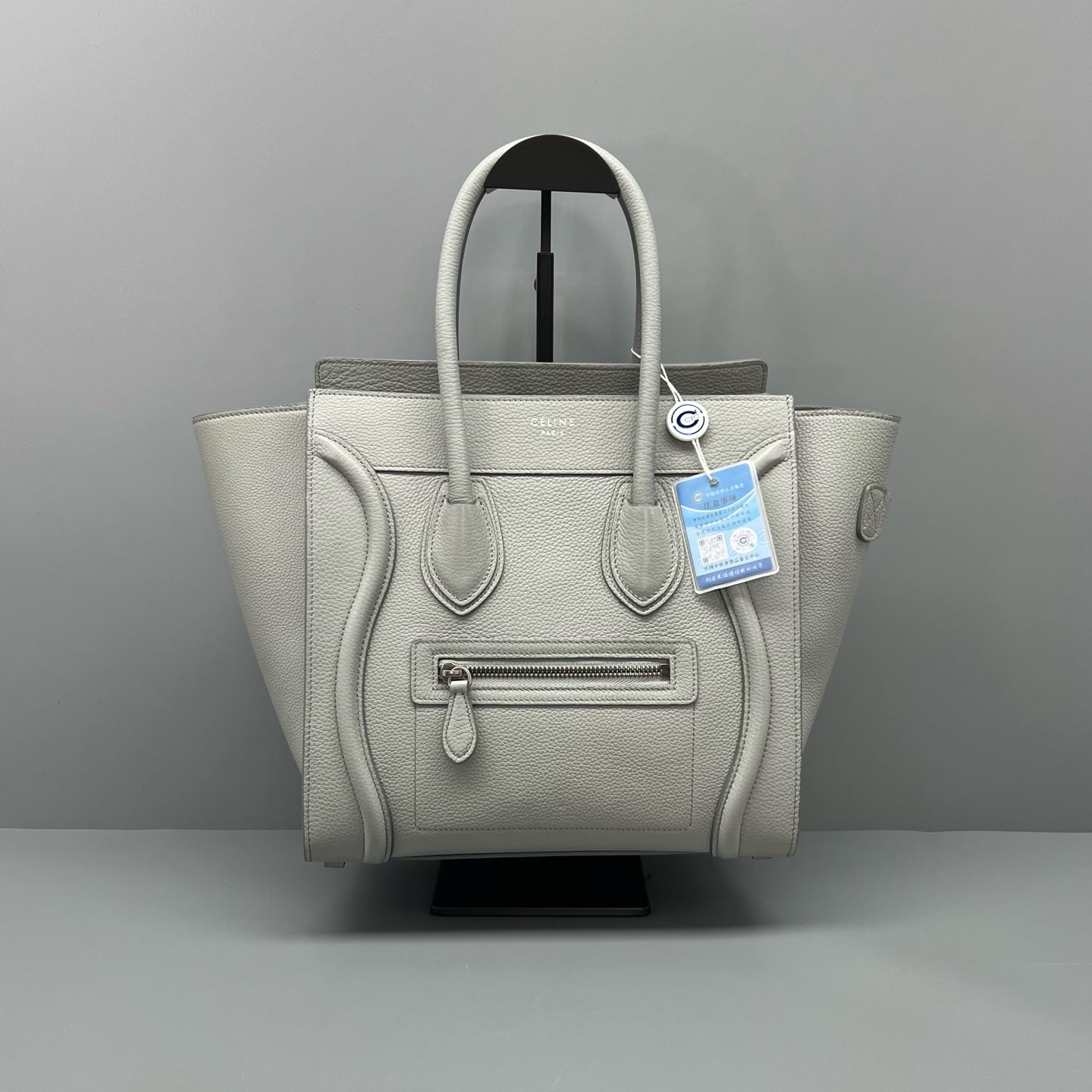 Celine Gray Satchel