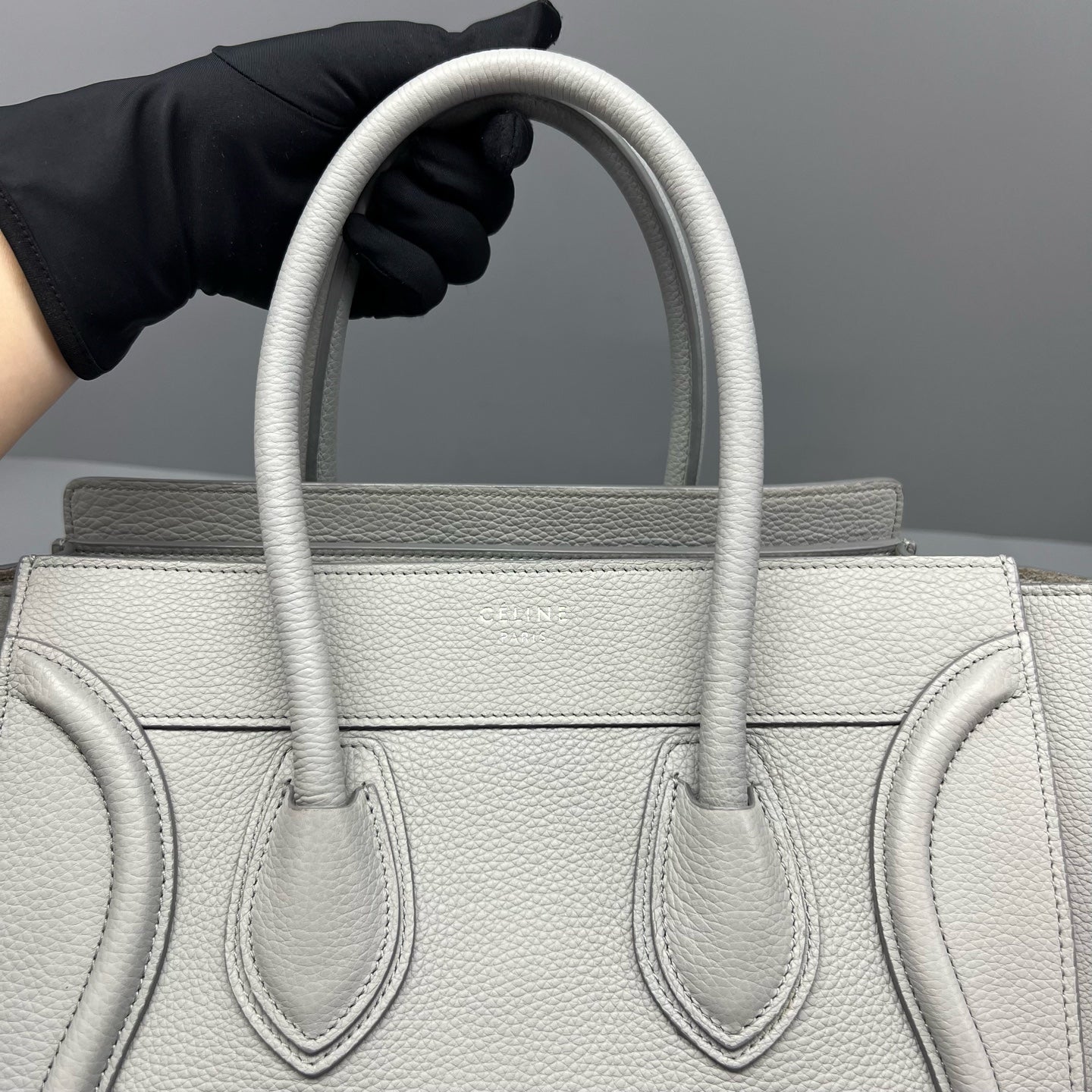 Celine Gray Satchel
