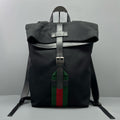 Gucci Canvas Black Backpack