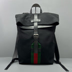 Gucci Canvas Black Backpack