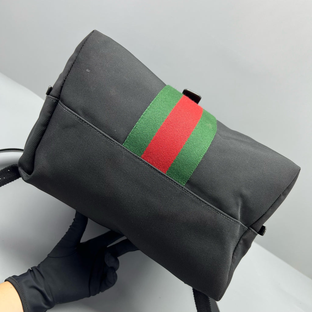 Gucci Canvas Black Backpack