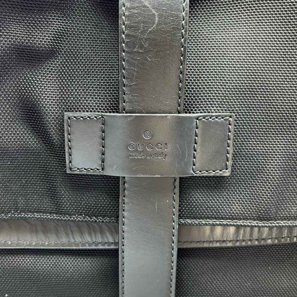 Gucci Canvas Black Backpack