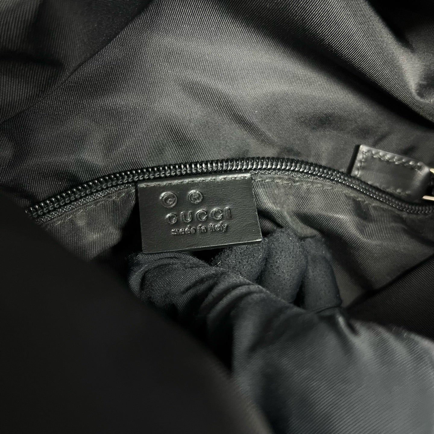 Gucci Canvas Black Backpack