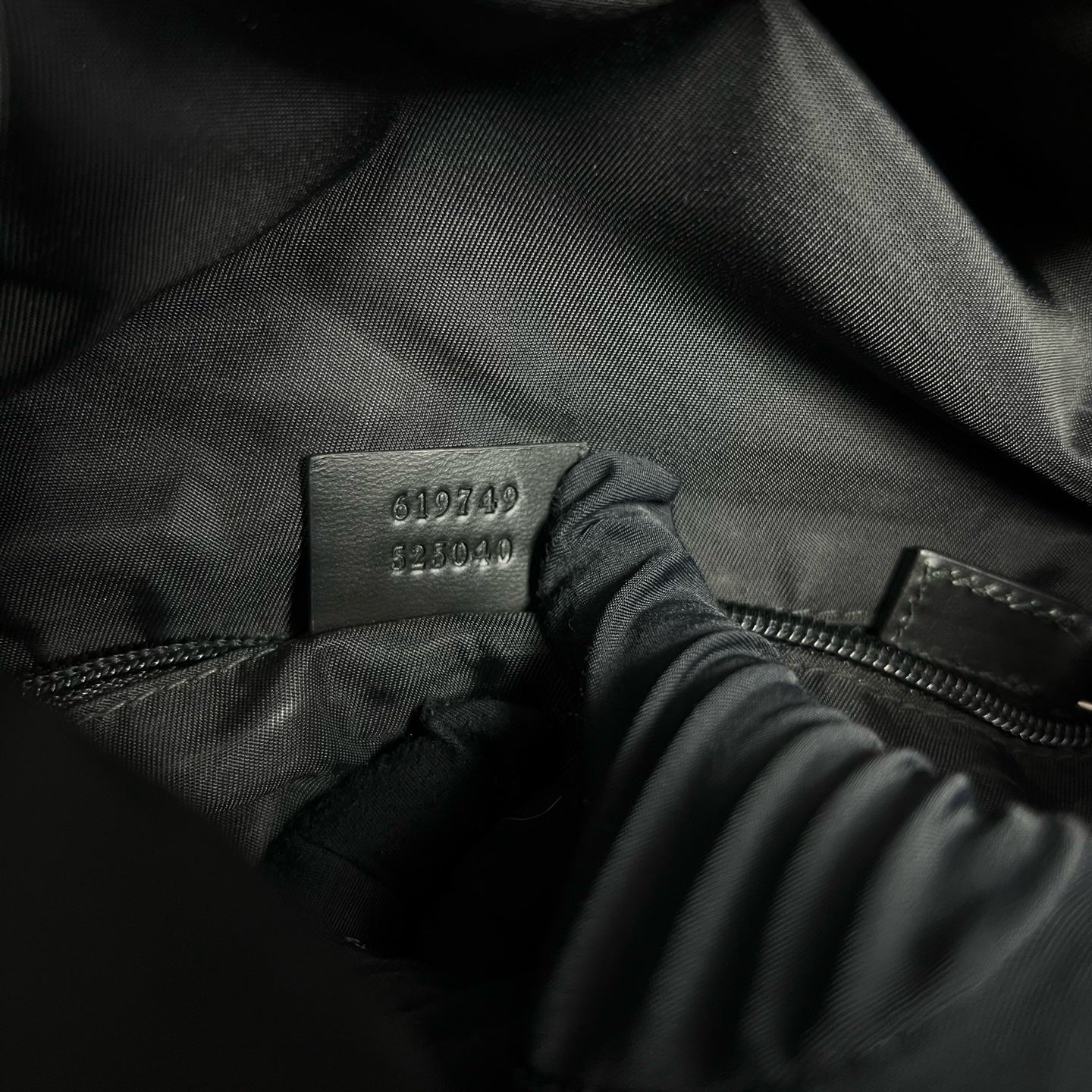 Gucci Canvas Black Backpack
