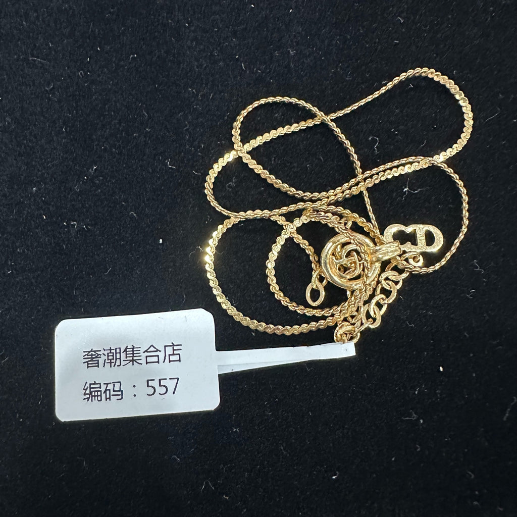 Dior Gold Necklace