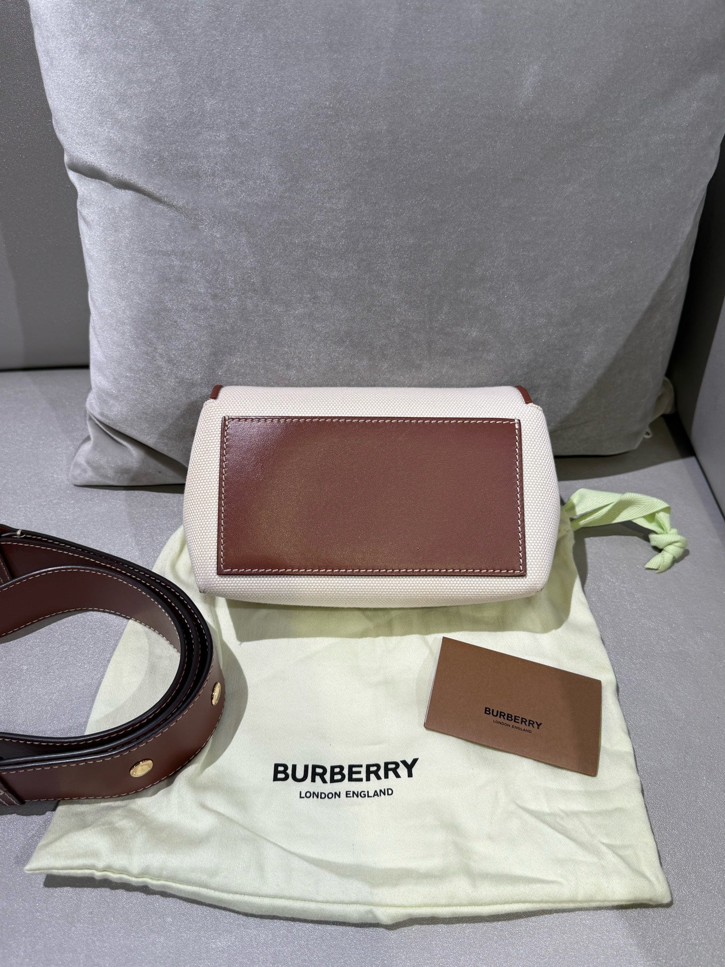 Burberry Canvas Beige Crossbody 80518441