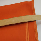 Hermes Canvas Brown Shoulder Bag 915813
