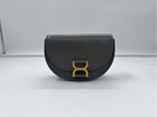 Chloe Gray Saddle Bag