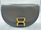 Chloe Gray Saddle Bag