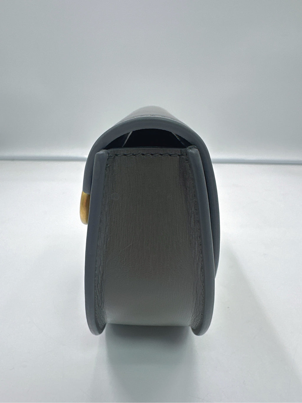 Chloe Gray Saddle Bag