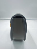 Chloe Gray Saddle Bag