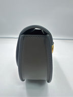 Chloe Gray Saddle Bag
