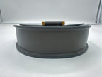 Chloe Gray Saddle Bag
