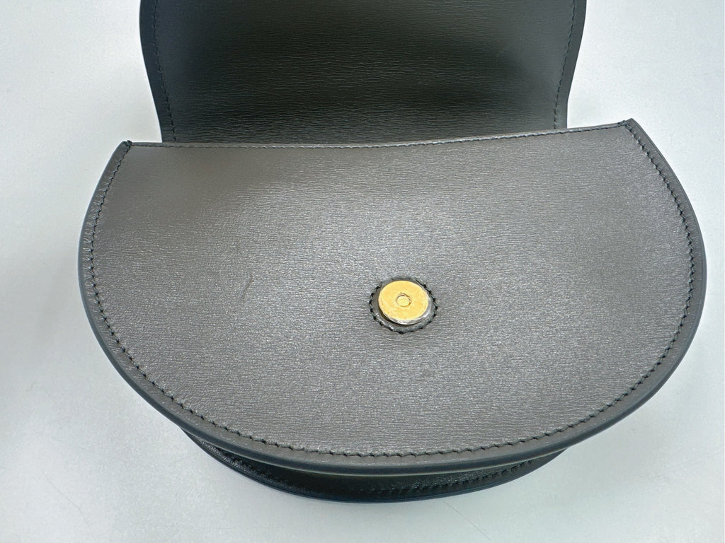 Chloe Gray Saddle Bag
