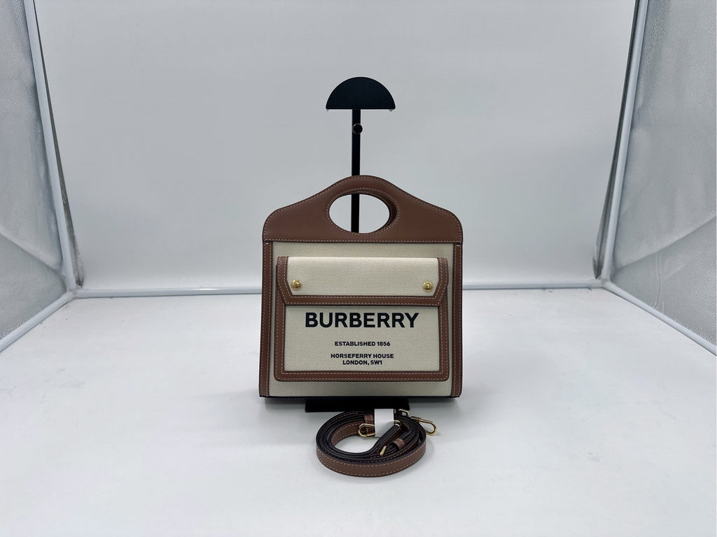 Burberry Canvas Shoulder Bag