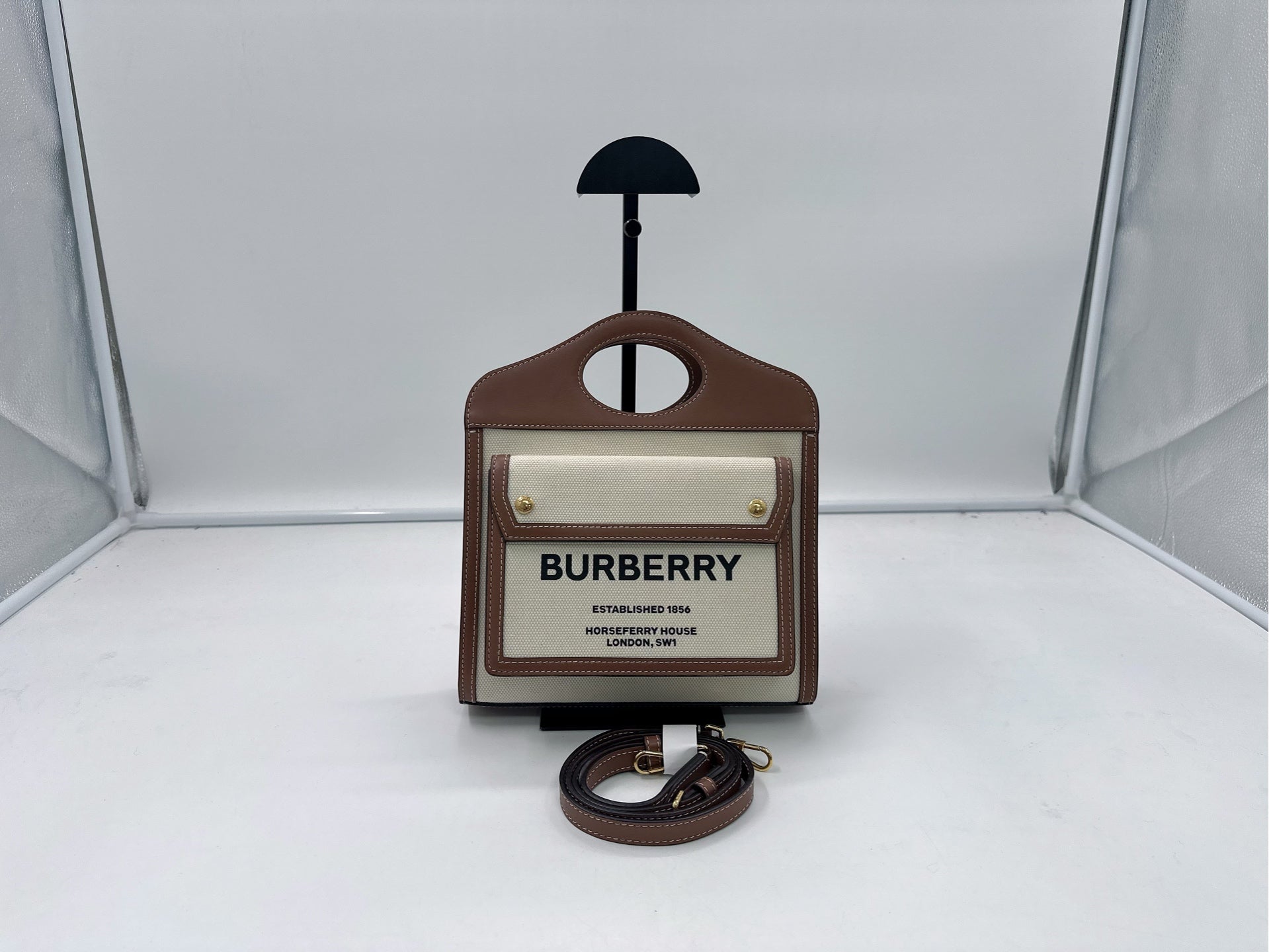Burberry Canvas Shoulder Bag