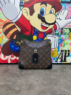 Louis Vuitton Odeon Canvas Black Shoulder Bag