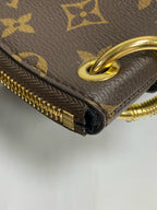 Louis Vuitton Odeon Canvas Black Shoulder Bag