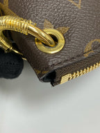Louis Vuitton Odeon Canvas Black Shoulder Bag