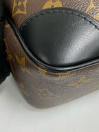 Louis Vuitton Odeon Canvas Black Shoulder Bag