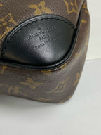 Louis Vuitton Odeon Canvas Black Shoulder Bag