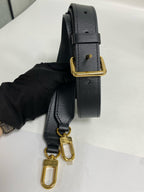 Louis Vuitton Odeon Canvas Black Shoulder Bag