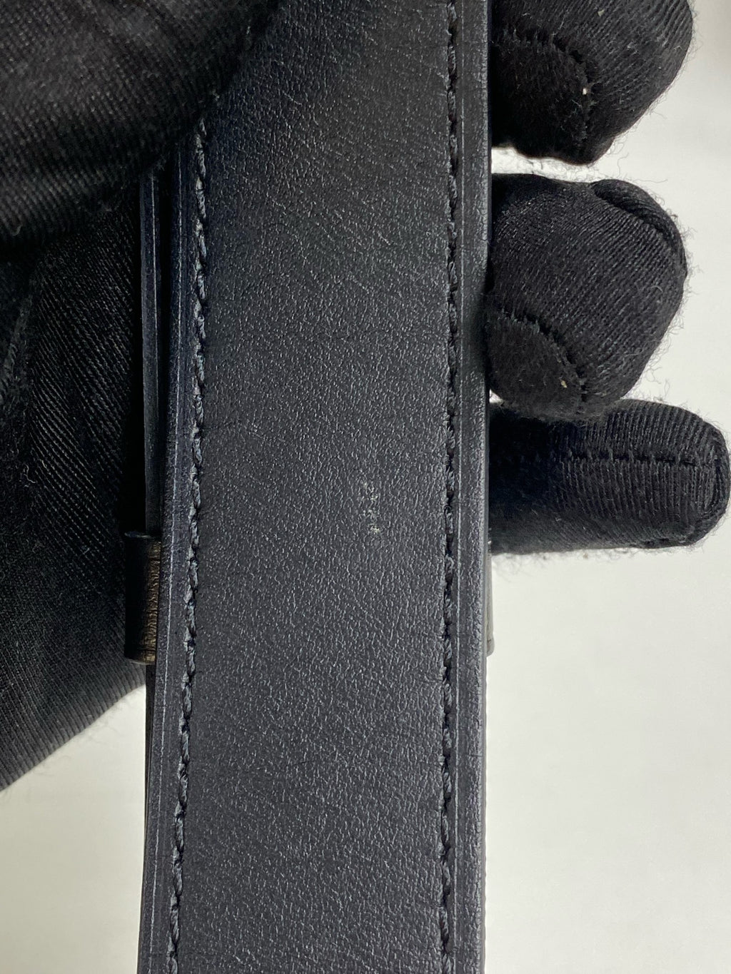 Louis Vuitton Odeon Canvas Black Shoulder Bag