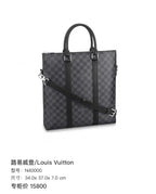 Louis Vuitton Black Shoulder Bag N40000
