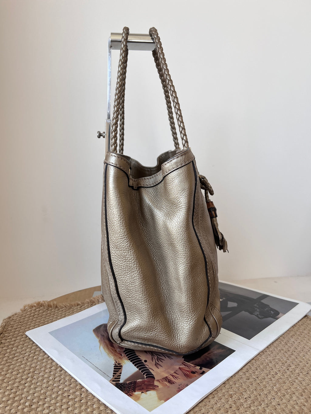 Gucci Leather Tote