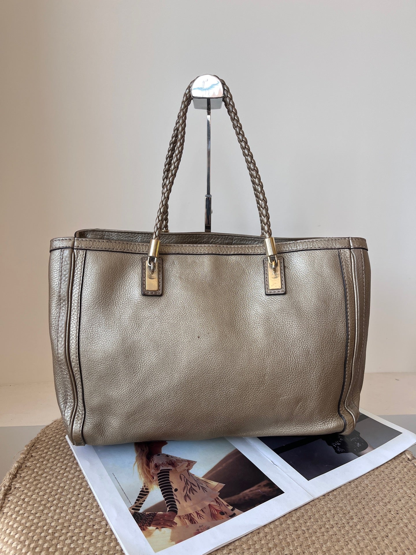 Gucci Leather Tote