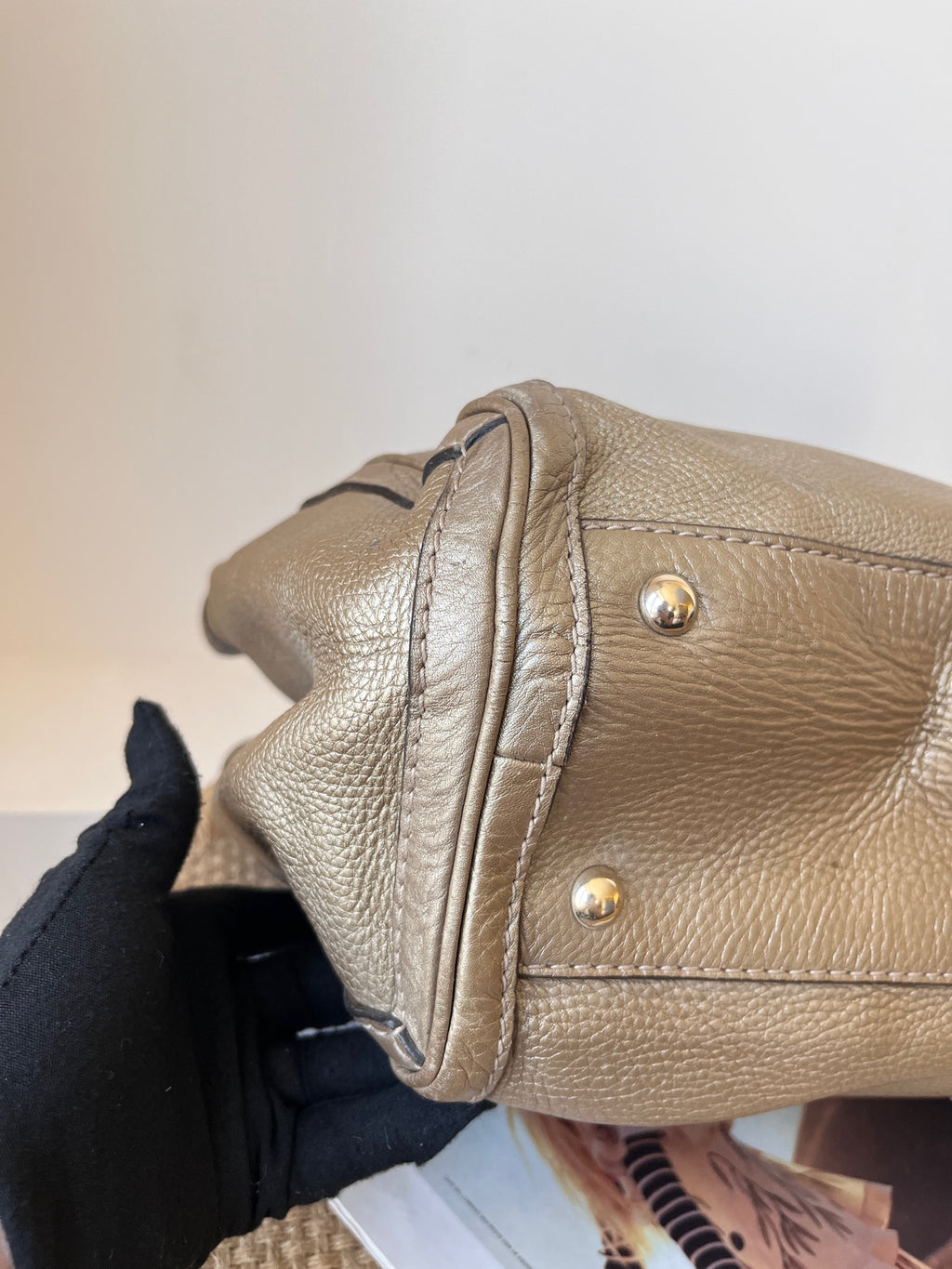 Gucci Leather Tote