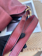 Gucci Leather Red Shoulder Bag