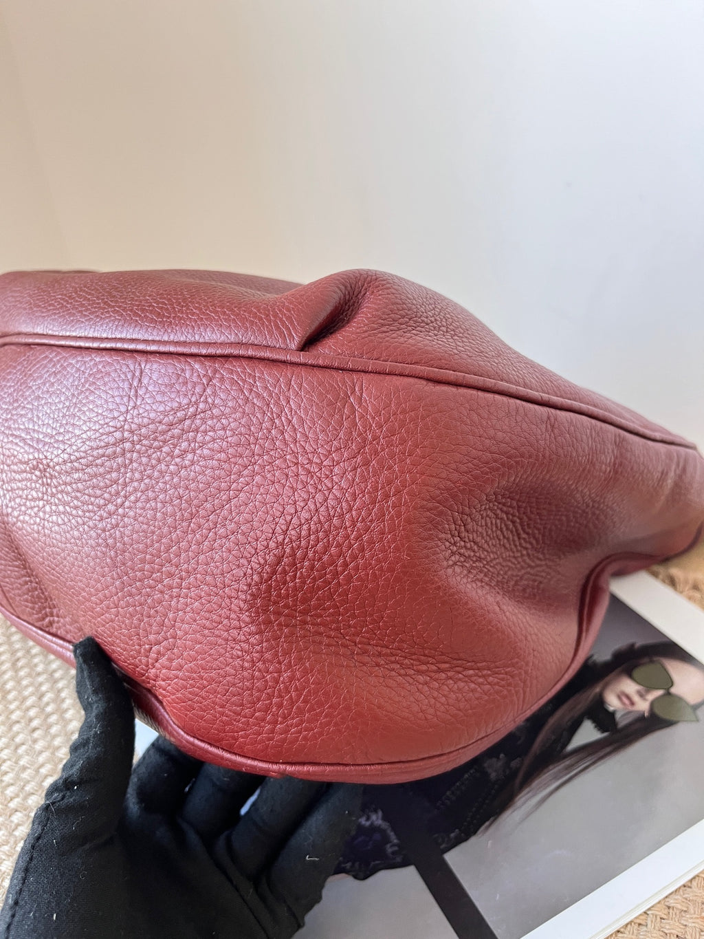 Gucci Leather Red Shoulder Bag