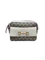 Gucci Classic Canvas White Shoulder Bag